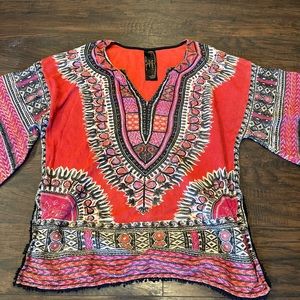 Free People size medium long sleeve New Romantics blouse